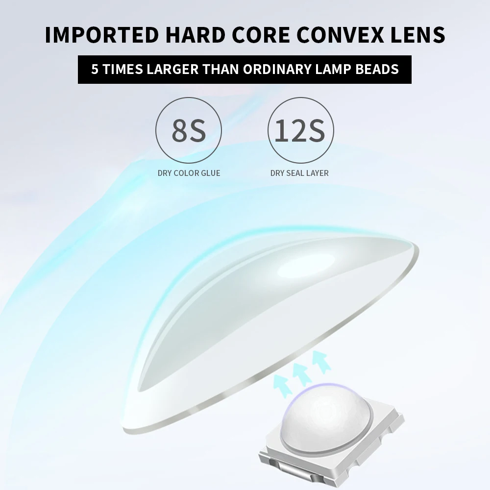 Handheld UV-licht voor gelnagels Droger Penlamp, nagellak Drooglamp Draagbare Nail Art Tool Oplaadbare sneldrogende nagellamp