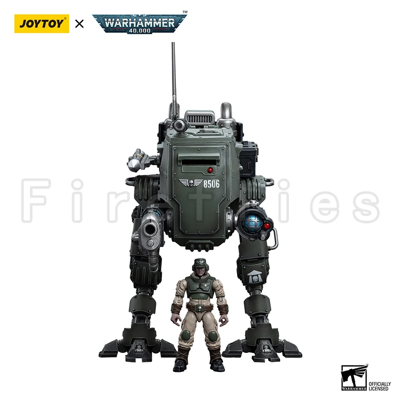 1/18 JOYTOY Action Figure 40K Astra Militarum Cadian Armoured Sentinel Anime Model Toy