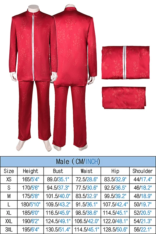 TV Kurama Cosplay Traje para Adultos, Roupas Cosplay, Jaqueta de Fantasia, Calças, Acessórios, Halloween, Carnival Suit, Masculino Roleplay, Cos Hakusho