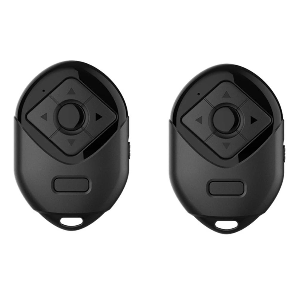 2Pack Mini Wireless Selfie Remote Control Bluetooth-Compatible Shutter Release Button Camera Phone Self-Timer Controller