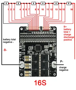 6 최고의 판매 BMS 48V 13S -№6