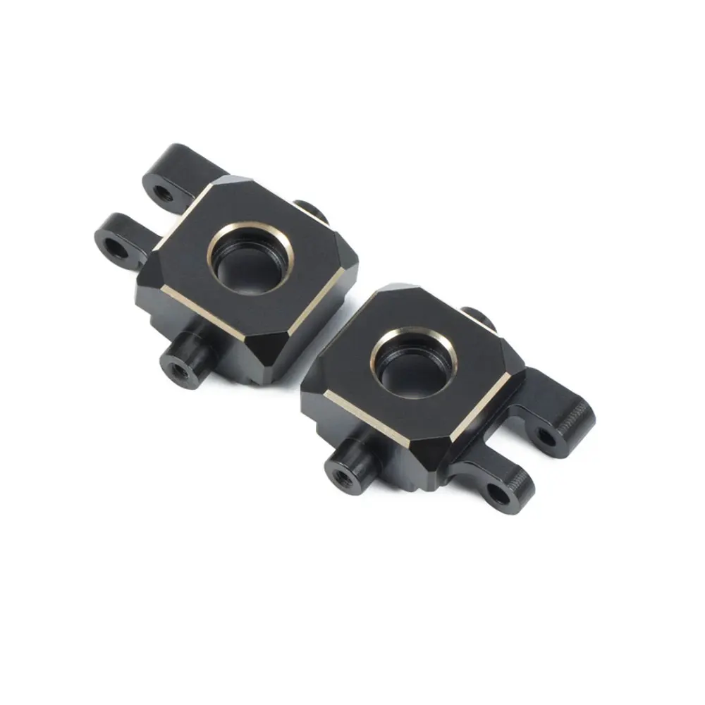 Brass Steering Link Knuckle Alex Diff Cover Caster Blocks for 1/18 TRX-4M Traxxas Defender Bronco RC Crawler Car Upgrade Parts