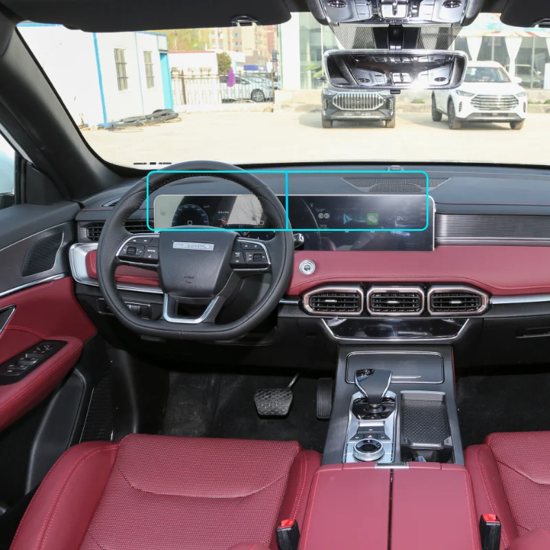 

Для Jetour X70 plus 2023 10,25 дюймов Автомобильный радиоприемник gps навигация и экран приборной панели ТПУ ремонт от царапин автомобильная пленка защита