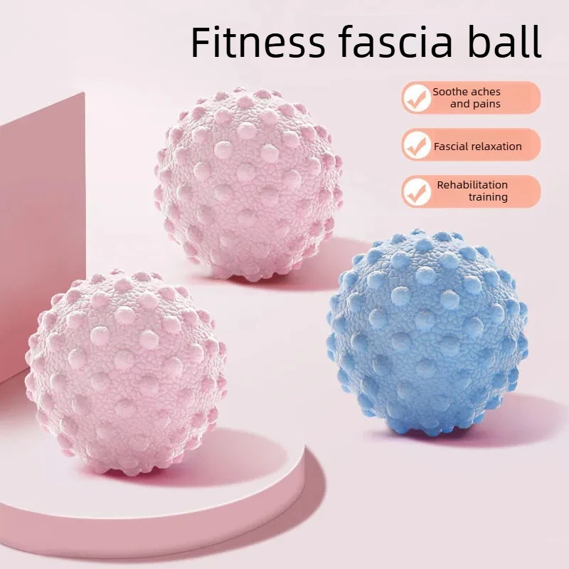 TPE Trigger Point Fascia Ball Massage Yoga Ball Muscle Relaxation Acupoint Roller Foot and Leg Massager Back Mesenteric Ball