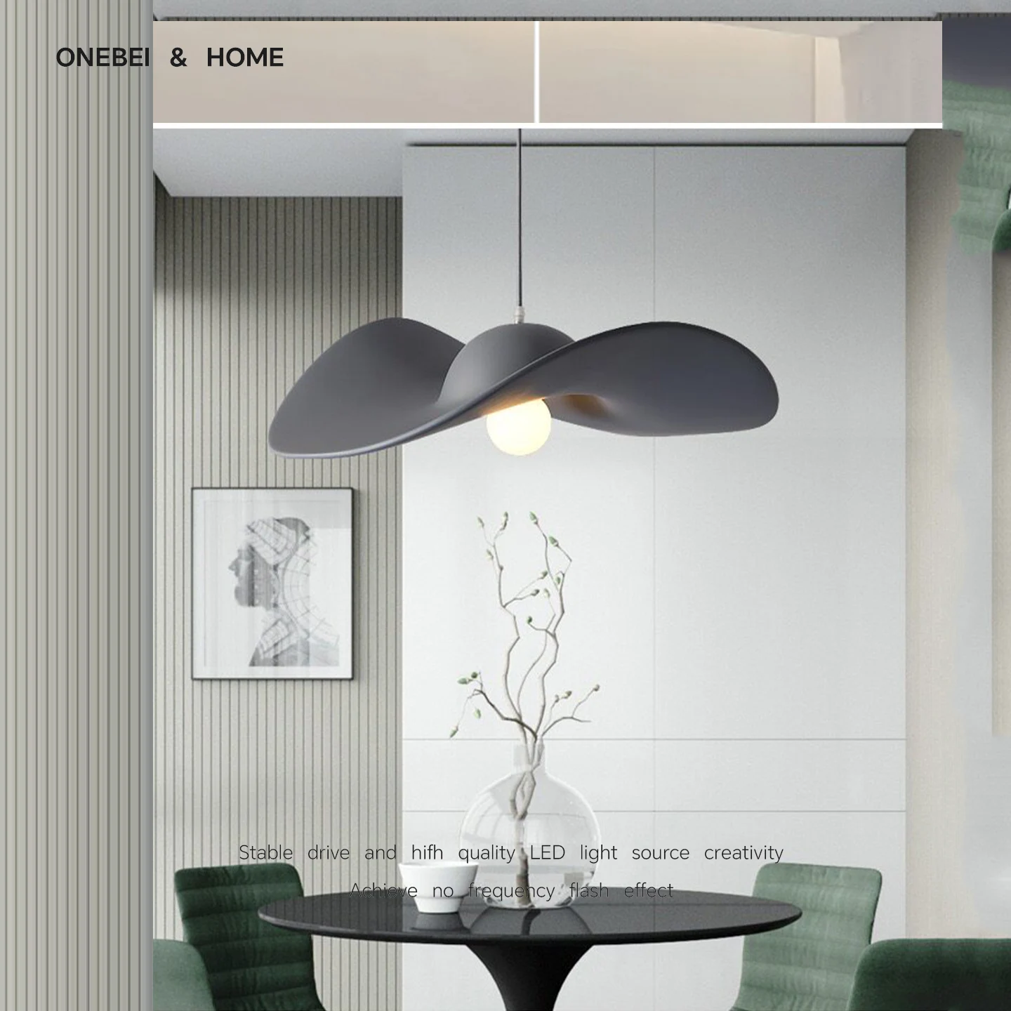 Nordic Style Straw Hat Chandelier Creative Resin Lamp Suitable For Living Room Bedroom Dining Room Hotel Home Decoration Lightin
