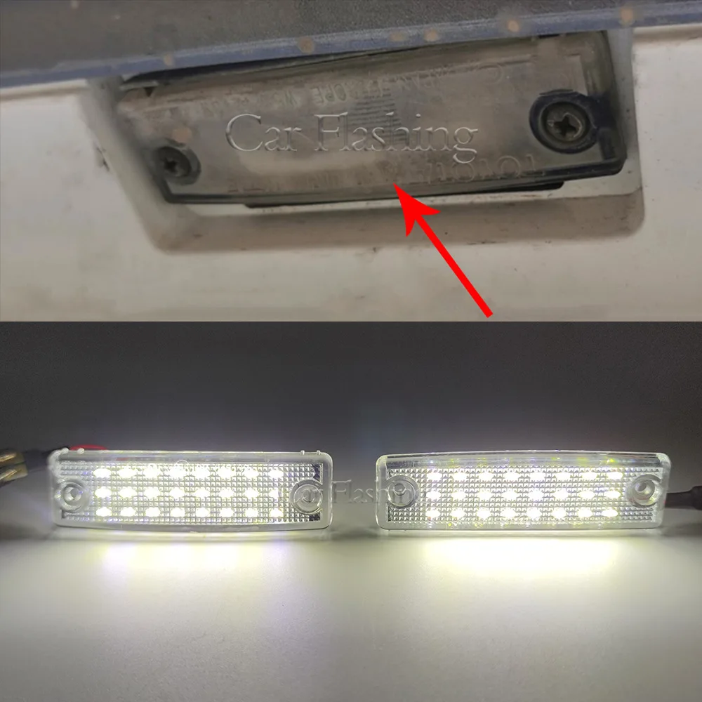 

For Toyota Prado, Sequoia Super Dominator, GRJ150 Medium Edition, modified with LED rear license plate lights and license plate