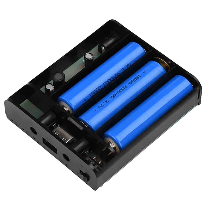 

USB 5 В для постоянного тока 9 В 12 В выход 3x 18650 аккумулятор ИБП DIY Power Bank Box для маршрутизатора мобильного телефона планшета модем камера видеонаблюдения