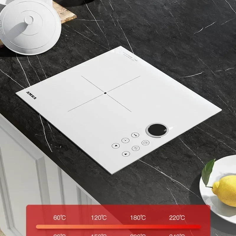 

Excellent Best Seller First Amka Built-in Induction Cooker 2200W Single Burner Stove Table Cooktop White Ultrathin Light Luxury