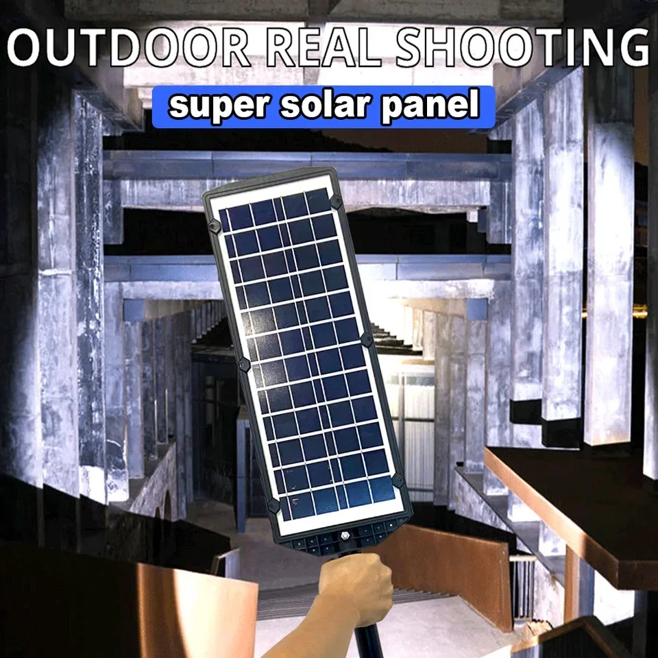 Super Bright Solar Street Light Outdoor 1426 LED Solar Lamp Motion Sensor Wall Lighting 3 Modes LED Flood Lamp For Garden Street