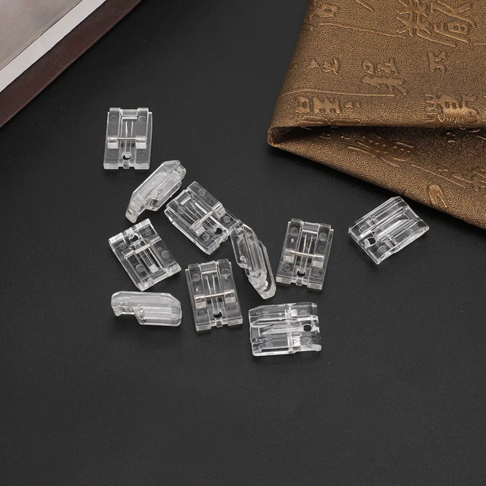 Plastic Invisible Zipper Presser Foot Clear Precision Sewing Presser Foot Professional Multifunction Presser Foot