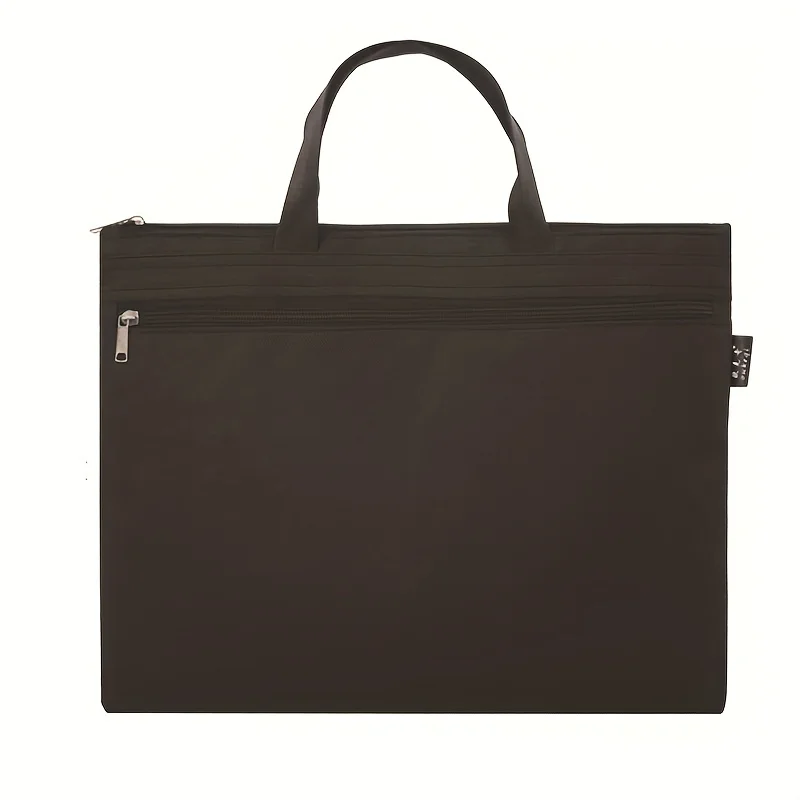 A4 Oxford Doek Hand-Held Bestand Tas, Heren Canvas, Student Informatie Tas, Conferentie Tas, Officiële Document Tas