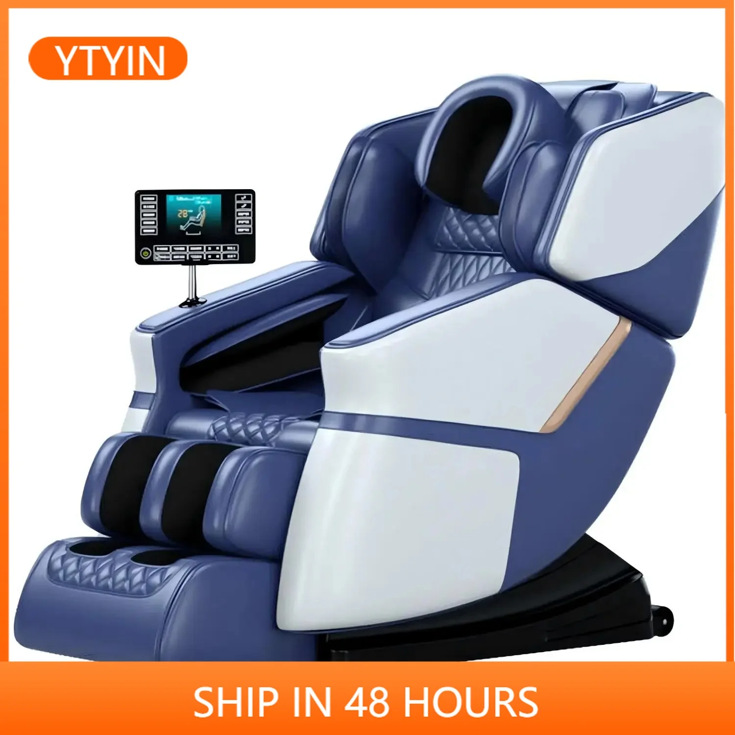 

YTYIN Роскошное популярное портативное домашнее массажное кресло для всего тела 8D с нулевой гравитацией