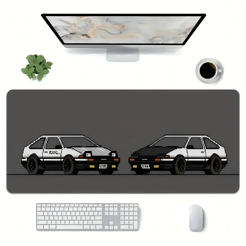 

HD Car Design Mouse Pad Large Size Rubber Base Anti-slip PC Desk Accessories Mousepad for Office & Gamer Keyboard Mats Decor Mat