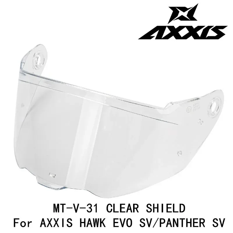 AXXIS MT-V-31 Motorcycle Helmet Lens Suitable For MT AXXIS HAWK EVO SV/PANTHER SV Helmet Accessories From China Mainland