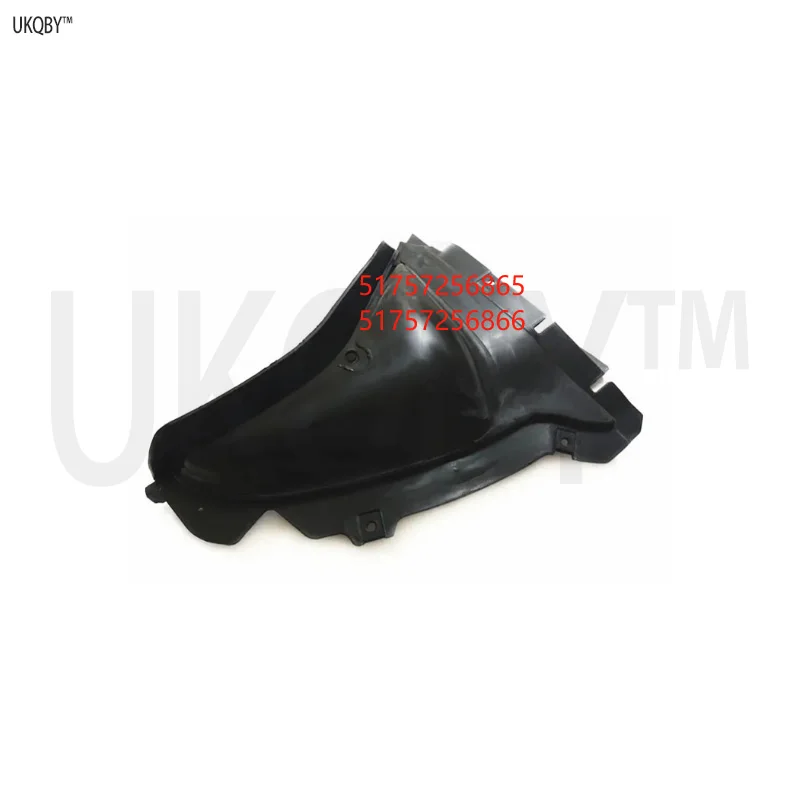 Half round head countersunk screw plastic fixing nut, with washer on the lower left side of the cover plate 51757256865 51757256