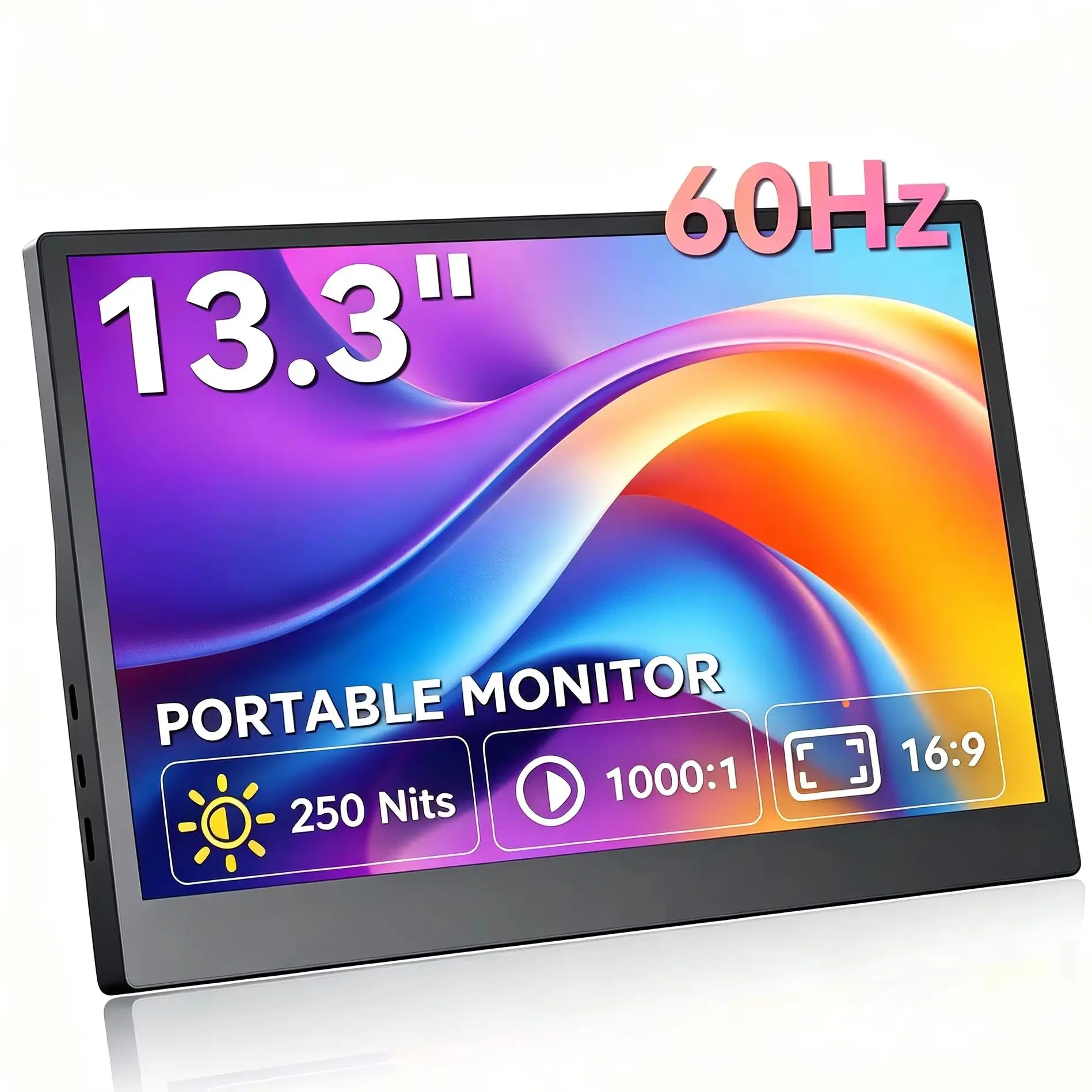 Ecran-portable-de-133-pouces-resolution-1366×768-hd-ips-couverture-72-srgb-avec-support-integre-pour-ordinateur-portable-pc-telephone-switch-ps4-5-xbox-ps