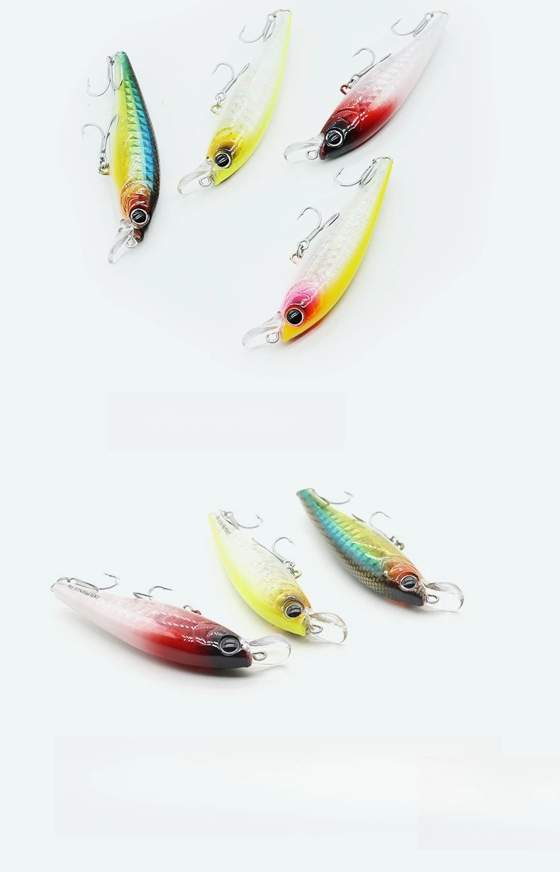 1 Stück/4 Stück Schwimmender Bleistiftköder, Oberflächenhängend, 10g, 9,1cm, Jigging Bio-Mimetic Köder für Weitwurfangeln, Angelzubehör – Detail 15