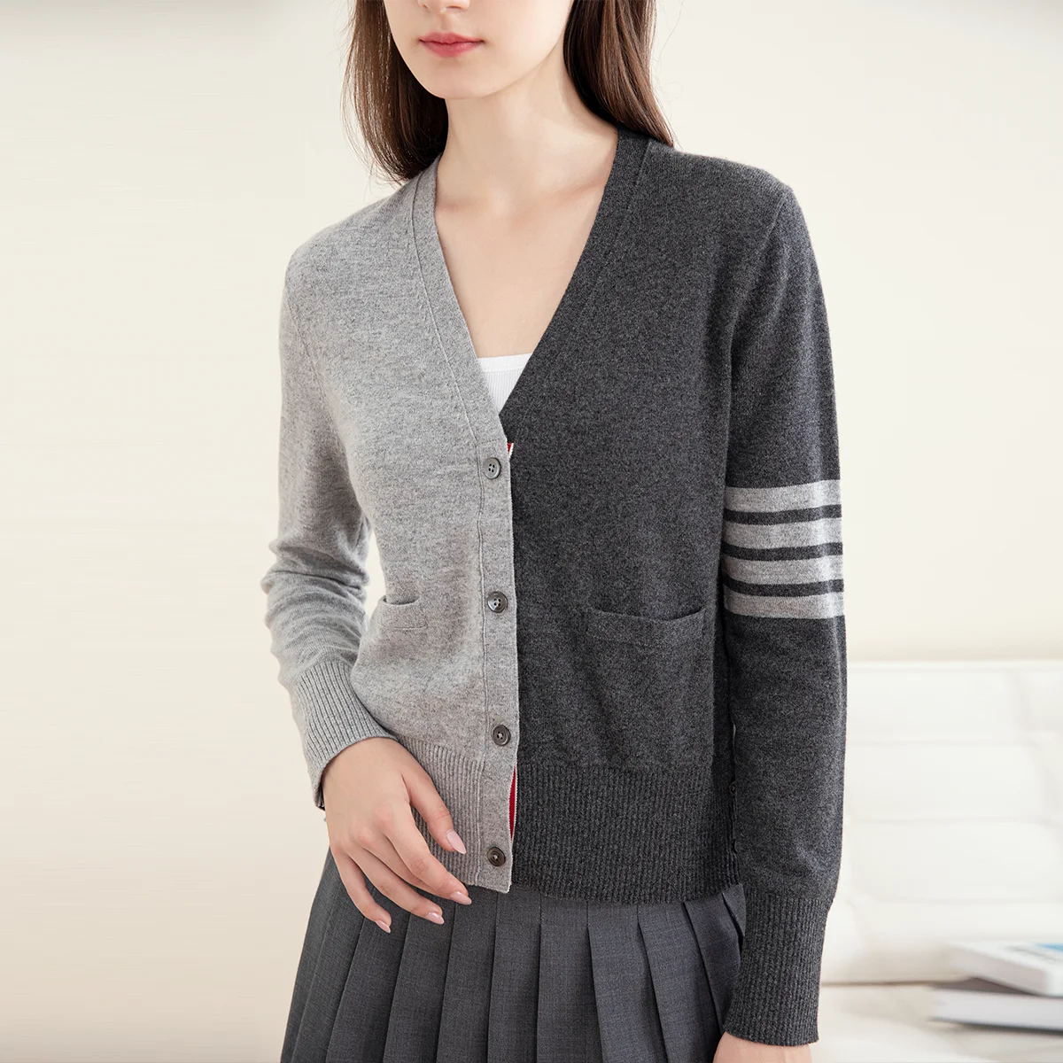 TC-204 High quality women\'s Clothing new cashmere sweater cardigan