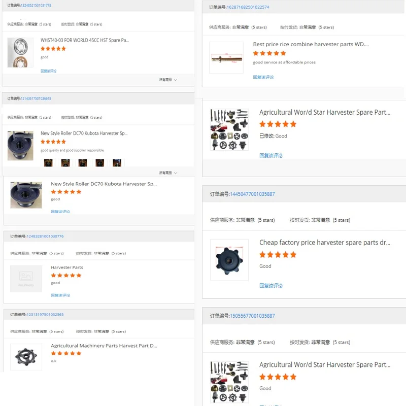 2025 ราคาที่ทันสมัยส่วนหัวข้าวโพดเกษตรชิ้นส่วนเครื่องจักรประกอบ