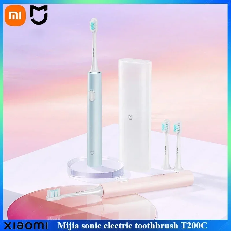 XIAOMI Mijia T200C Electric Toothbrush Set Smart Sonic Tooth Brush Rechargeable IPX7 Waterproof Teeth Whitening Cleaner