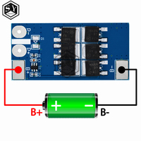 1S 3.2V 3.7V 24A Li-ion LifePo4 Lithium Iron Phosphate Protection Board BMS PCB PCM Cell Pack Overcharge Over-discharge Protect