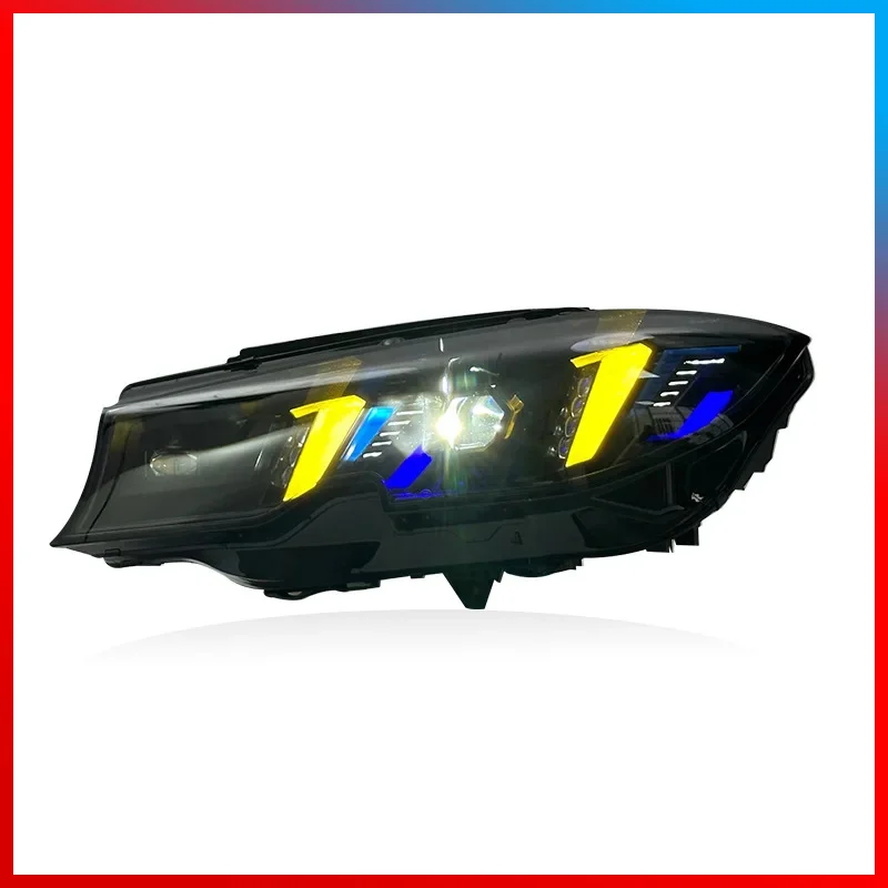 

Suitable for 2020-2022 B MW 3 Series Headlight Assemblies G20 G28 Modified G22 Tusk Headlights Daytime Running Lights