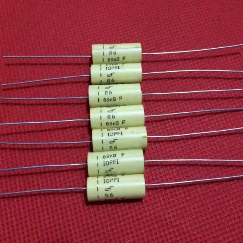 10-100PCS Original French CF tin film 0.069UF 100V generation 683K 1% precision coupled infinite capacitor