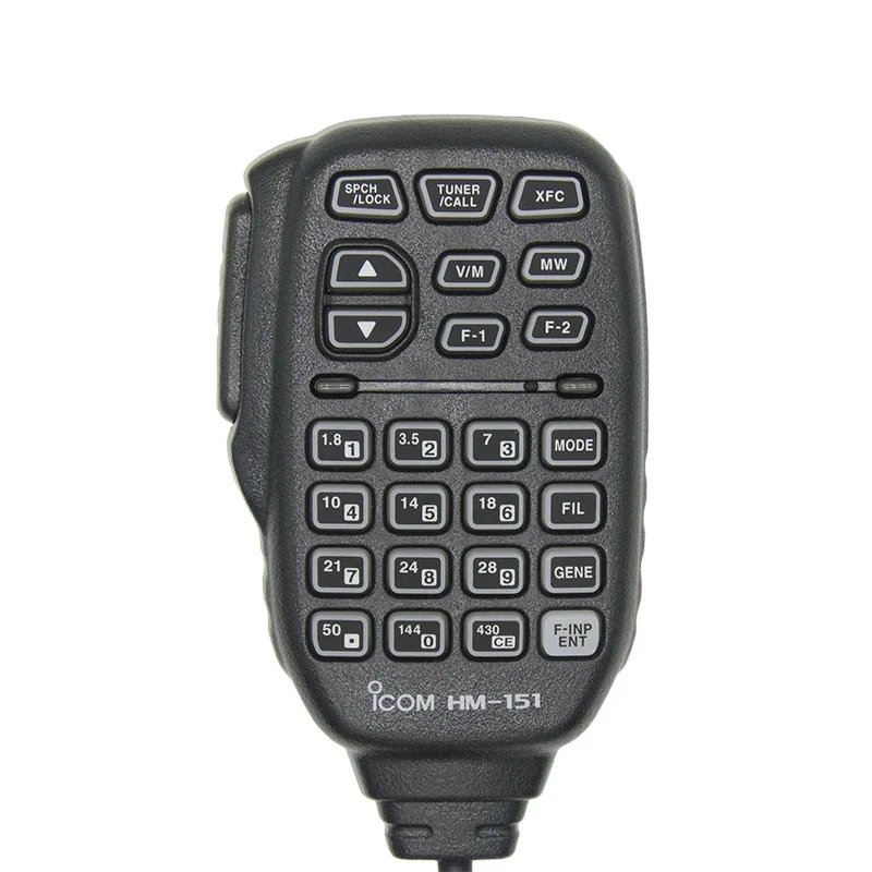 Micrófono de mano multifuncional HM-151 para Radio de onda corta ICOM IC-7100 IC7000
