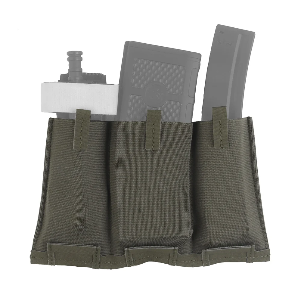 

Тактический эластичный тройной чехол для магазинов, панель, многоцелевой MOLLE, крепление для системы, охотничья боевая сумка для журналов для страйкбола, расширяющиеся аксессуары