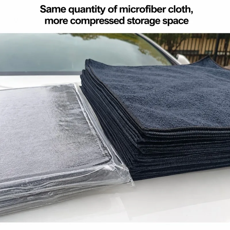 Microfiber Car Wash Towel Thickened Multi-functional Vehicle Wiping Rag Square Auto Cleaning Cloth Lint-free Detailing Napkin