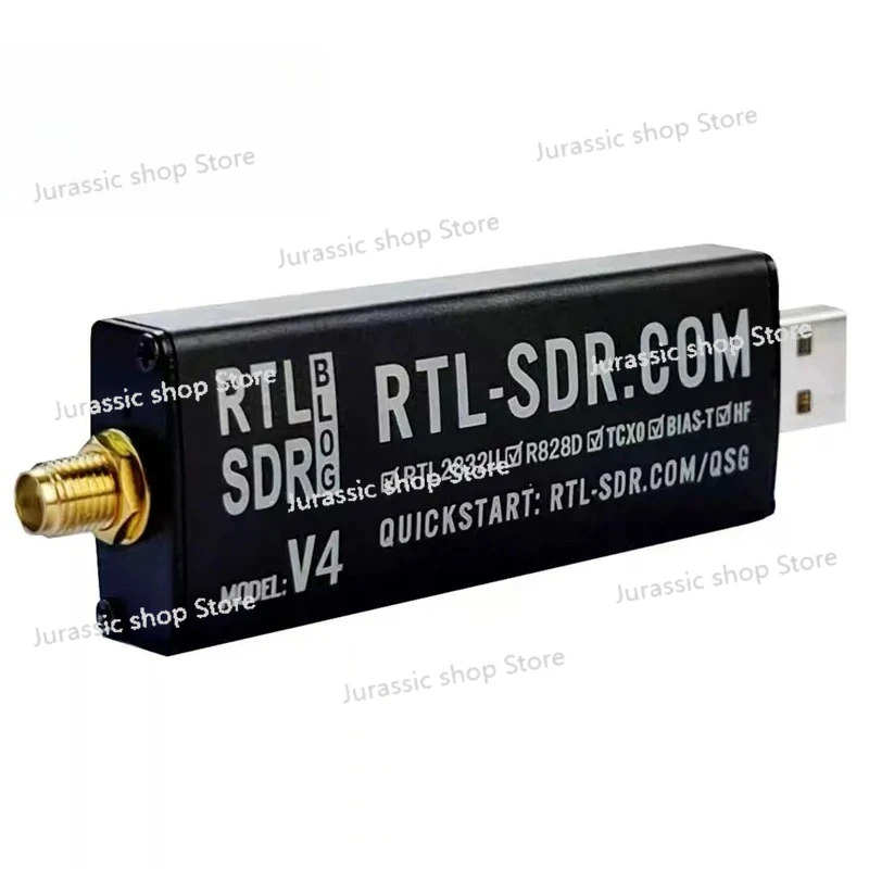 

Original Blog V4 Dongle Based on R828D Tuner Chip (Main Unit with Aluminum Case) for RTL-SDR
