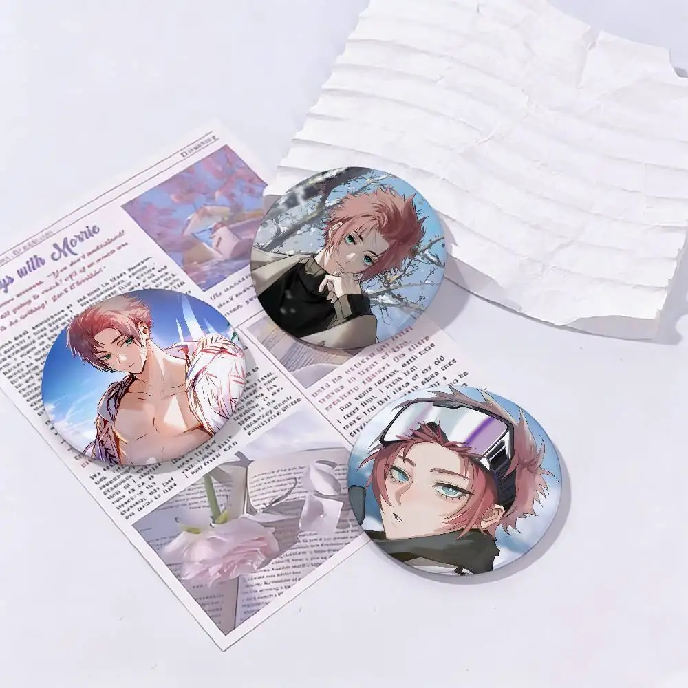 Itoshi Sae Anime Brooches Cute Cartoon Badge Jacket Jeans Lapel Pin Gift Accessorie A
