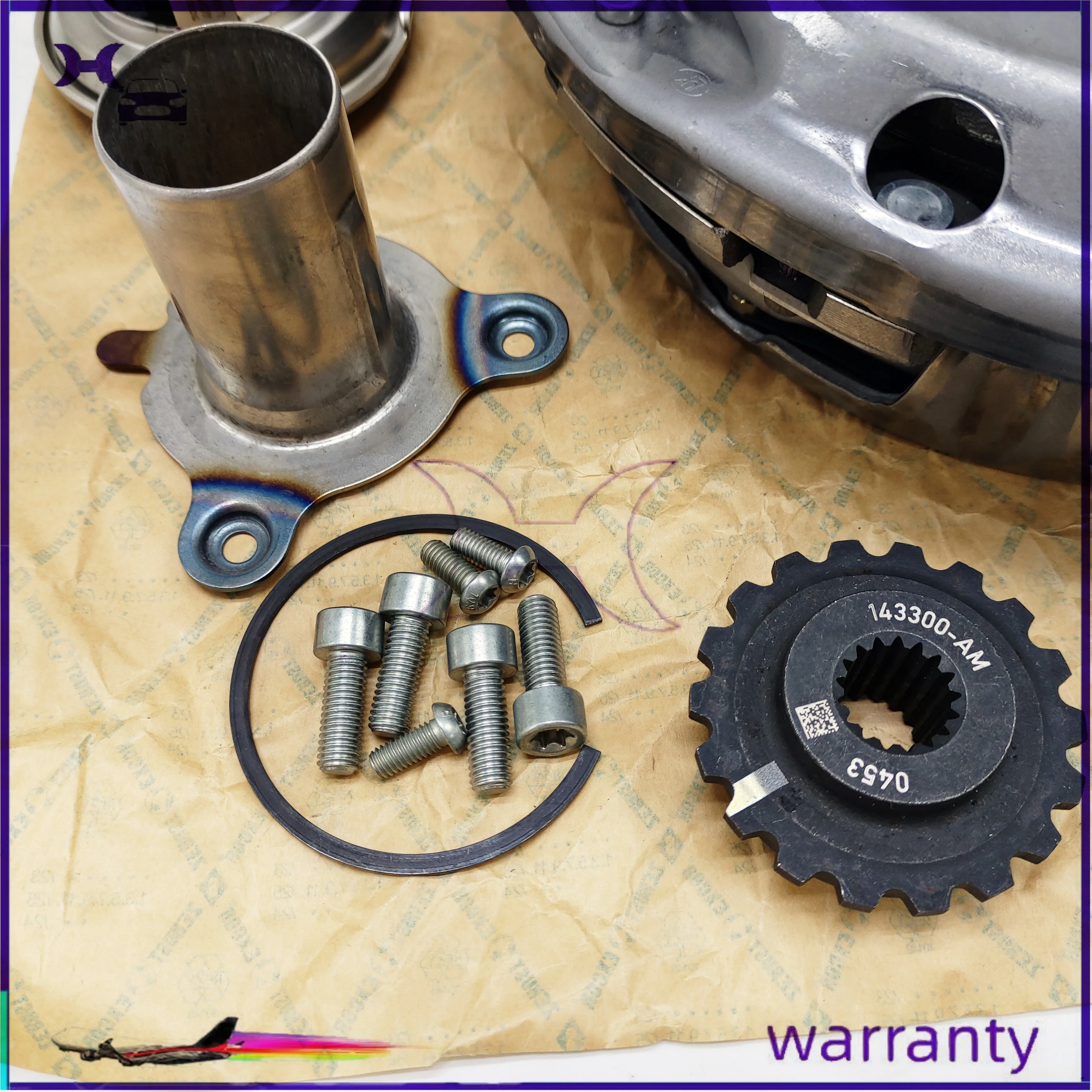 

Dual Clutch Kit New 6DCT250 DPS6 602000800 514002110 For FORD FOCUS，Fiesta, Fusion, EcoSport