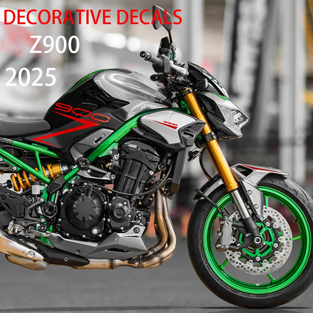 

For KAWASAKI Z900 Accessories Motorcycle 2025 Z900 Z 900 Complete Stickers Kit Decorative Decals Z 900 Body Decoration Stickers