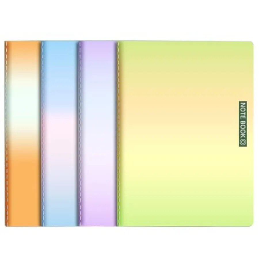 

20 Pack Ruled Lined Writing Notebook 7.16 x 10 inch B5 Size Journal Book Diary for Study Notes College Ruled Paper Journaling N