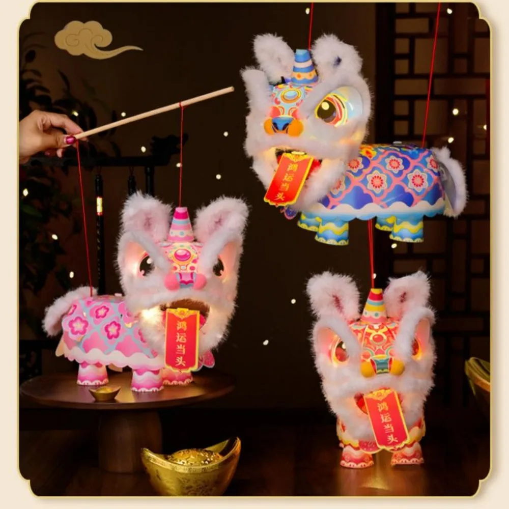 새로운 수제 5D 원샤오 말 랜턴 PP 9가지 스타일 새해 말년 DIY 랜턴