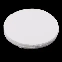 Pack of 10 Ceramic Fiber Round ThinFire Kiln Shelf Paper for Large Microwave Kiln Glass Fusing Kiln