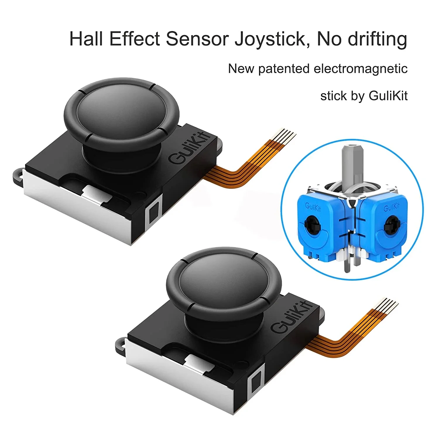 Gulikit NS40 oy Con Hall joystick ns Hall electromagnetic joystick