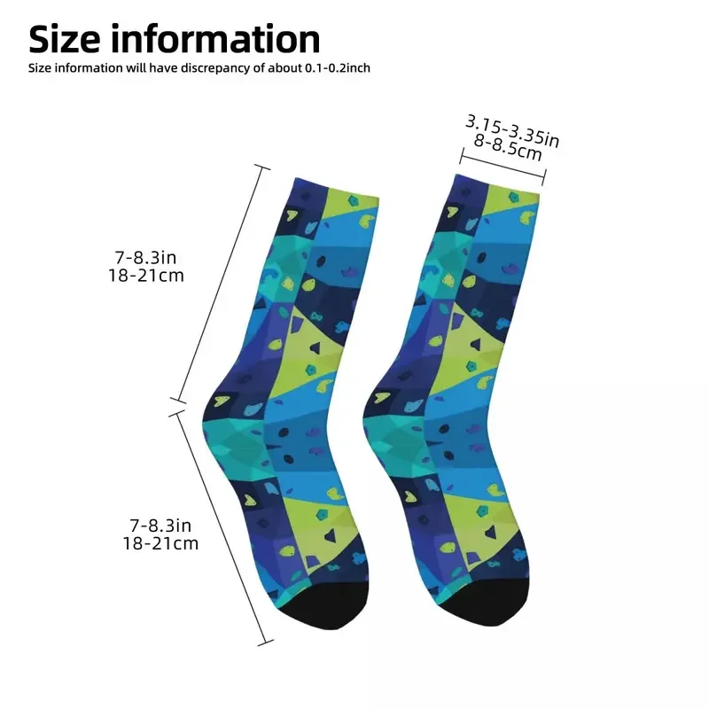 Y2K Autumn Winter Cool Men'S Women'S Boulder Wall Climbing Bouldering Non-Slip Skateboard Socks