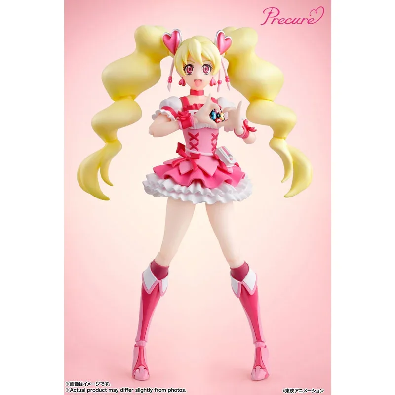 In Stock Bandai S.H.Figuarts Momozono Rabu Cure Peach Precure Character Designer's Edition Anime Figure Action Model Toys Gift