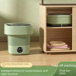 Foldable Mini Washing Machine For Socks Underwear Panties Portable Mini Washing Machine Big Capacity 3 Models With Spinning Dry