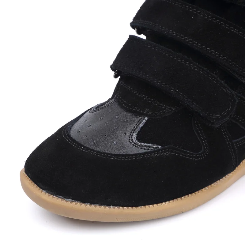 

Высокие женские спортивные кроссовки, уличные повседневные походные ботинки, увеличивающие рост, женская прогулочная обувь, кроссовки, студенческие ботильоны