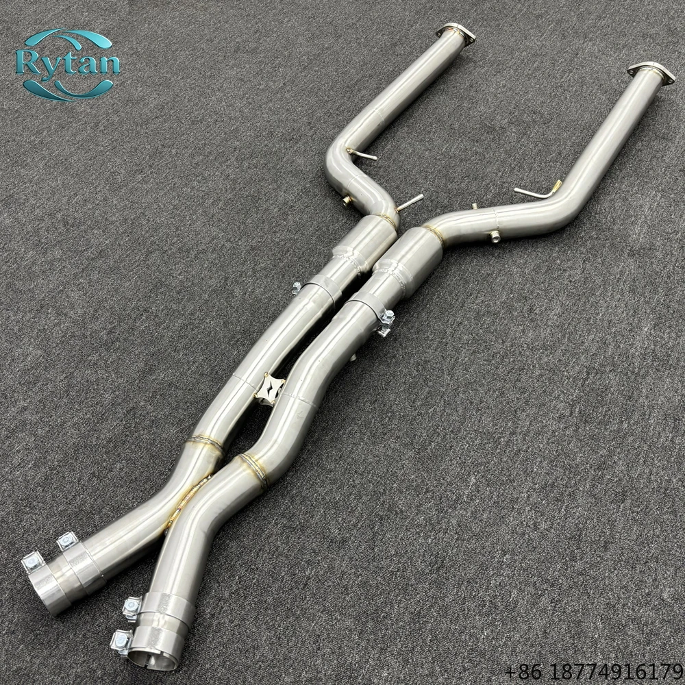 

Exhaust Pipe Valved High Quality Stainless Steel Valvetronic Exhaust System Midpipe for X3M WITH OPF