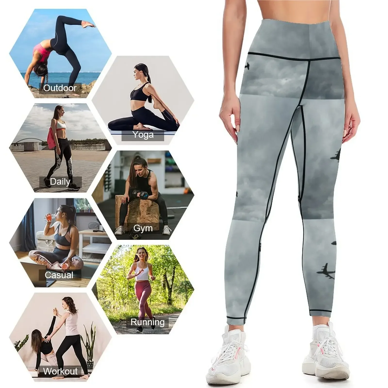 تشكيل كسر 707 + 2 هرقل، 2006 طماق بنطلون Sweatpants المرأة رفع اللياقة البدنية النسائية طماق