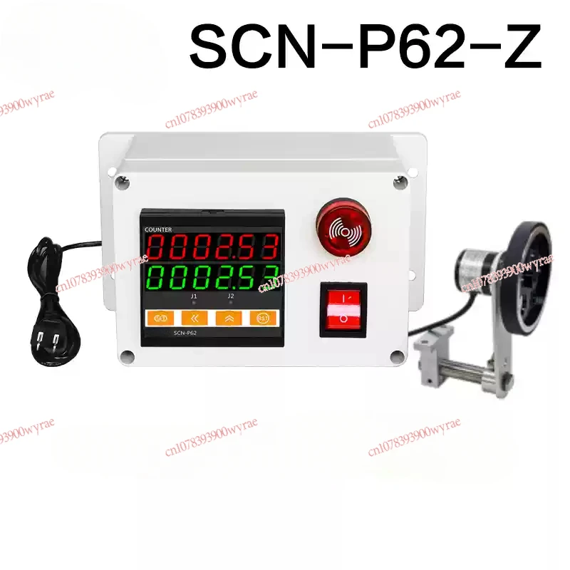 Intelligent digital display generator tachometer speedometer linear speedometer frequency roller encoder alarm P62-Z