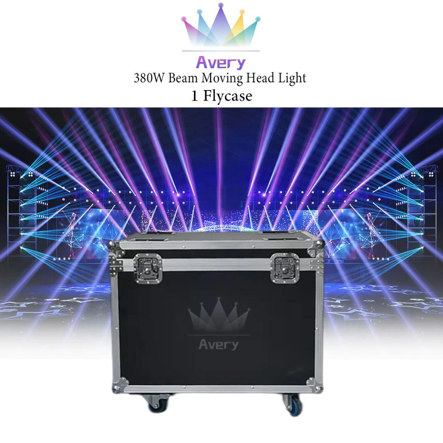 

No Tax 1Pcs Flycase For Professional Stage Light moving heads beam 20R 380w Beam Moving Head Event Show Night Club Dj Lighting