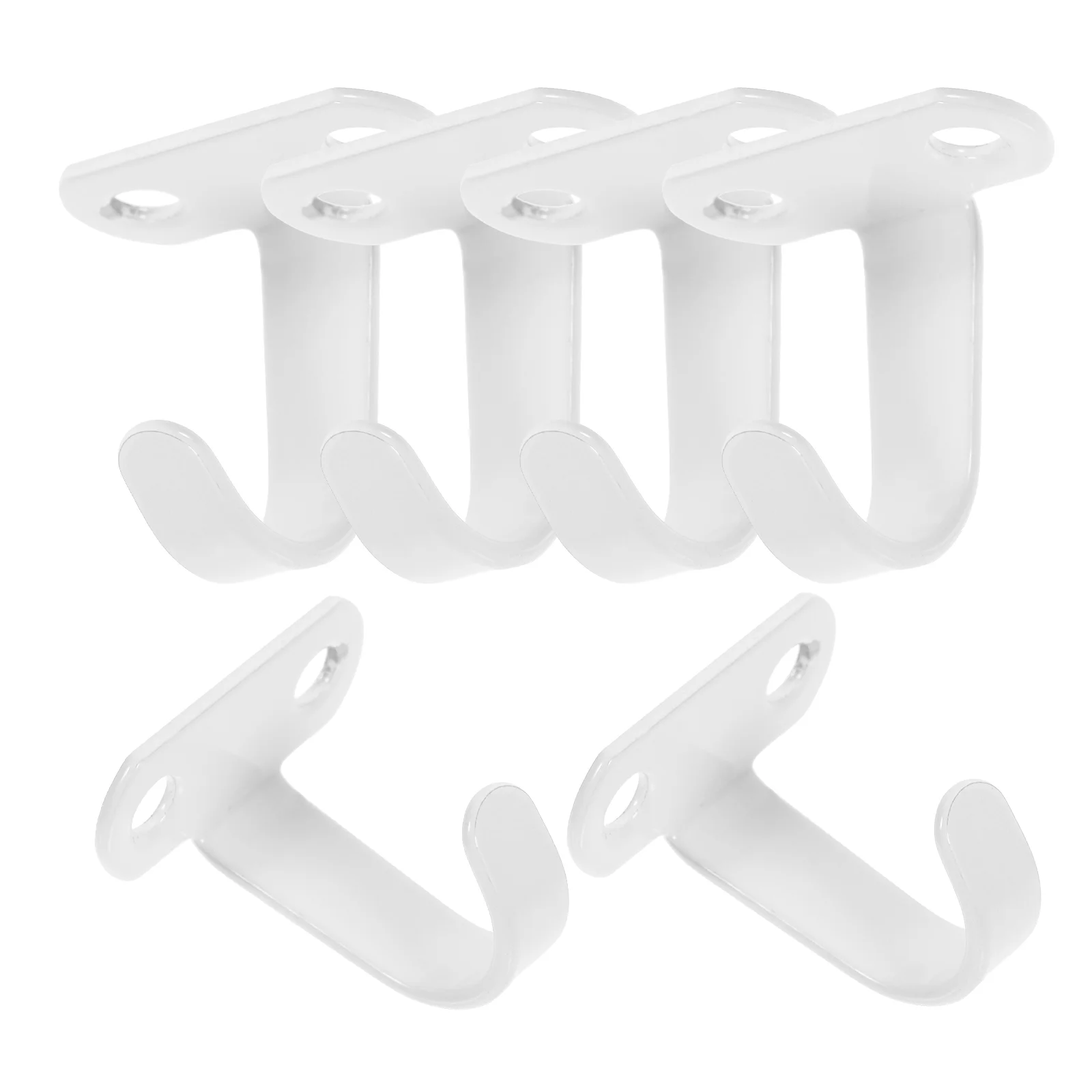 6 Pcs Hook up Hanger Clothing Hangers Heavy Duty Wall Hooks Plasterboard Ceiling Reliable Hanging