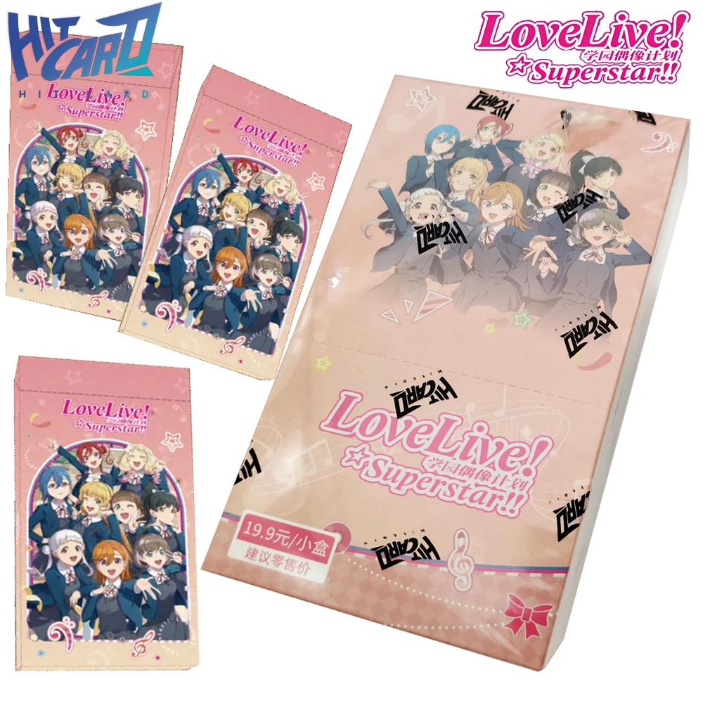 new-genuine-hitcard-love-live-collection-card-highly-beloved-campus-anime-characters-personalized-commemorative-cards-kids-gifts