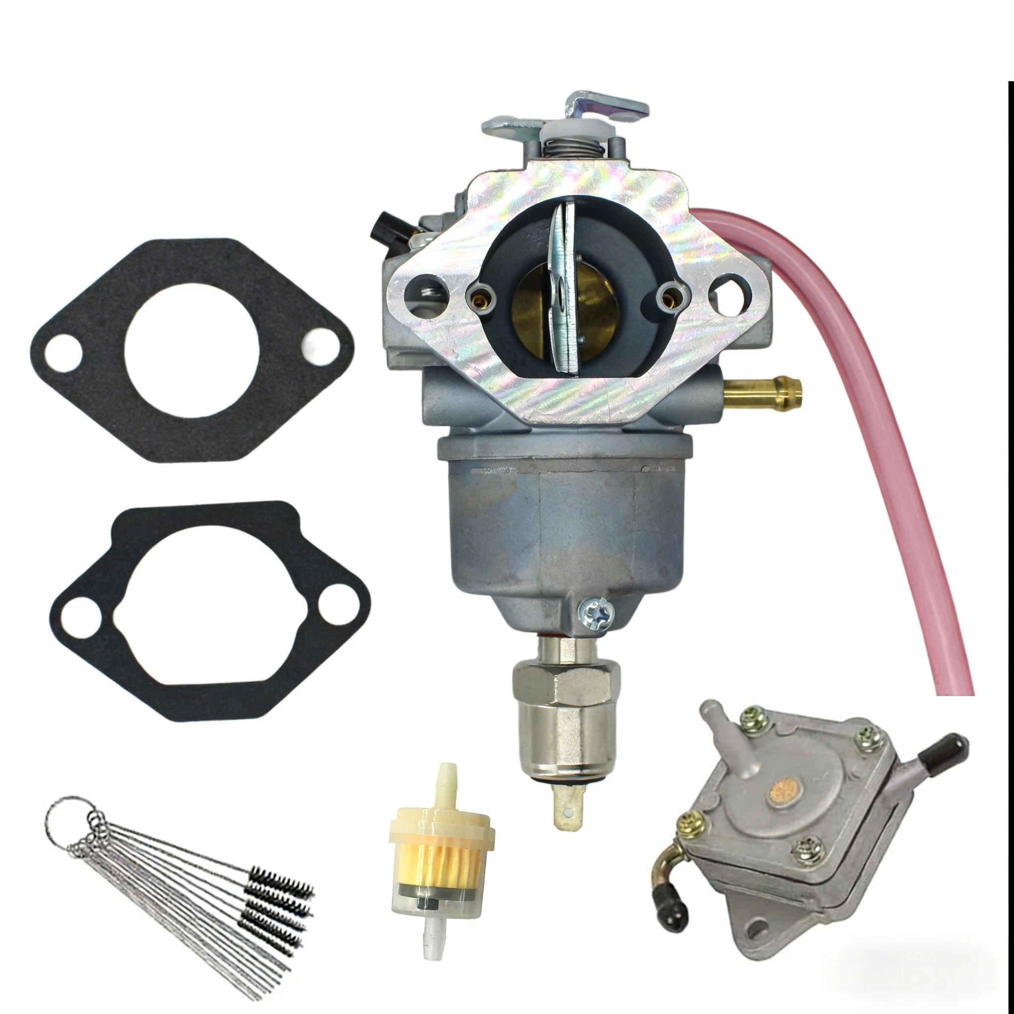Carburetor with Fuel Pump for John Deere LX186 GT262 325 180 185, Replaces AM122605 AM109291