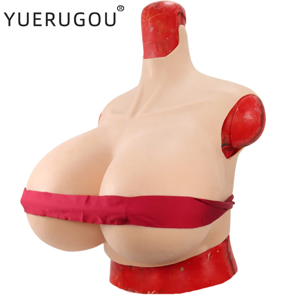 Huge Fake Breast Forms Z Cup Boobs Realistic Silicone for Crossdressers Drag Queen Shemale Crossdress Breastplates Boobs